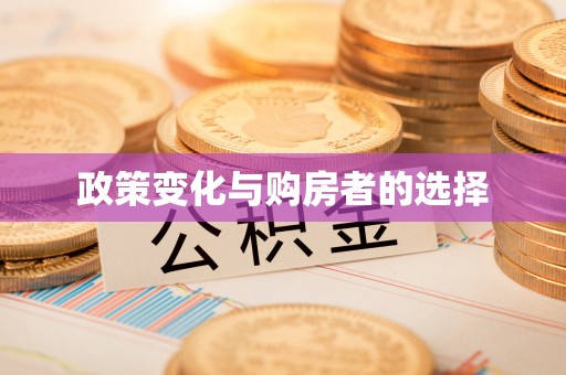 武平政策变化与购房者的选择