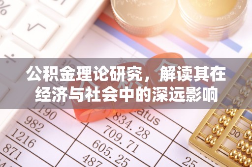 武平公积金理论研究，解读其在经济与社会中的深远影响