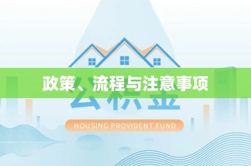 武平政策、流程与注意事项